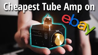 Nobsound NS02E Tube Headphone Amplifier  REVIEW [upl. by Dunaville619]