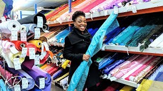 HOLIDAY FABRIC SHOPPING AT FABRICLAND  KIM DAVE [upl. by Iadahs123]