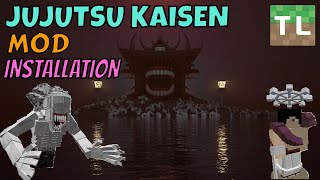 How to Install Jujutsu Kaisen mod in Tlauncher 2024  jujutsu kaisen mod for Tlauncher Minecraft [upl. by Beetner]