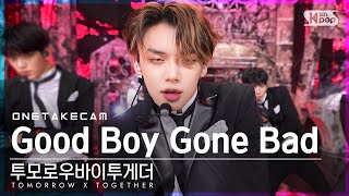 단독샷캠4K 투모로우바이투게더 Good Boy Gone Bad 단독샷 별도녹화│TOMORROW X TOGETHER ONE TAKE STAGE│SBSInkigayo22515 [upl. by Dorlisa194]