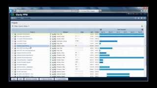 Clarity v13 Differences Training Sample with Open Workbench and Microsoft Project [upl. by Sirehc]