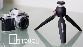 Manfrotto PIXI  Mini Compact Table Top Tripod  Review [upl. by Agnella]