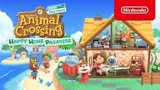 Animal Crossing New Horizons – Happy Home Paradise Introduction  playnintendo [upl. by Aslin]