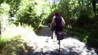 Arrival at Dunwich on my penny farthing [upl. by Feldstein]