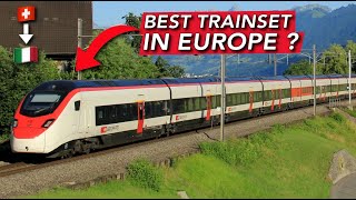 Zürich to Milan with the BEST highspeed train in Europe [upl. by Hollander]