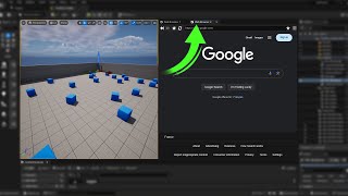 Web Browser Inside Unreal Engine 5 [upl. by Earahs270]