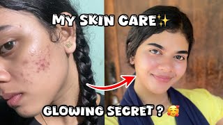 എങ്ങനെ ആണ് Skin ഇങ്ങനെ ആക്കിയത് 😍✨  Glowing Secret 🌝 Skin Care 🧼 SulfathSulu ❤️ [upl. by Lytsyrk]