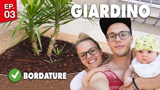 BORDATURE economiche🌿Progetto Trasformazione Giardino Fai Da Te🌿Episodio 3 [upl. by Launame]