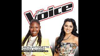 Anita Antoinette amp Mayra Alvarez  I Can See Clearly Now  Studio Version  The Voice 7 [upl. by Terr]