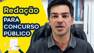 Redação para concurso público 7 dicas para escrever textos melhores [upl. by Shanon440]