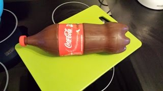 Coca Cola Cake 3D Bottle Cola Kuchen Torte [upl. by Ojahtnamas183]