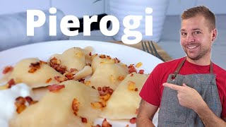 Authentic Pierogi Ruskie Polish Cheese and Potato Pierogi [upl. by North]