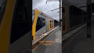 Oscar departing Tuggerah [upl. by Regdirb]