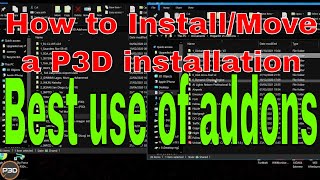 P3DV5  Best Practices for Installation and addons [upl. by Ainoyek206]