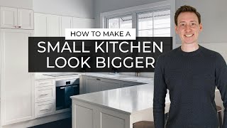 12 Design Tricks To Make A Small Kitchen Look amp Feel Bigger [upl. by Ativad]