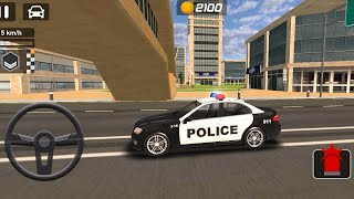 Police Car 🚓 Simulator Game 🚨 Police Car Spider Man Road Police station ⛽ New Police Wali Gadi Car [upl. by Leventhal923]