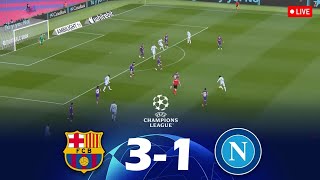 FC Barcelona vs Napoli  Champions League 2024  Full Match [upl. by Arramas869]