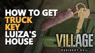 Truck Key Resident Evil Village Luizas House [upl. by Yenattirb853]