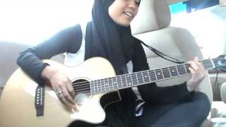 Aishiteru menunggu cover  NajwaLatif [upl. by Atsylak]