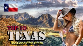 Discovering Texas │ Top 10 Amazing Places To Visit [upl. by Noll]