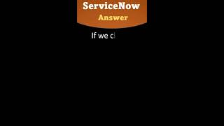 Servicenow ITSM interview questions servicenow interview technology learn [upl. by Einner]