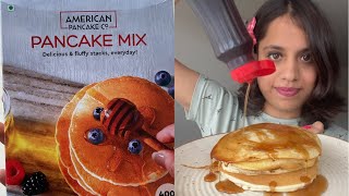 American Pancake Co Pancake Mix Review  Pancake recipe  So Saute [upl. by Kahcztiy]