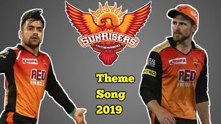 SRH theme song 2019  IPL season 12  new Anthem and title song  Orange Army  Sunrisers Hyderabad [upl. by Neurath699]