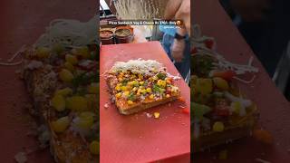 Veg amp Cheese Pizza Sandwich🤤❤️youtubeshorts trending viralvideo pizza sandwich cheese [upl. by Faso]