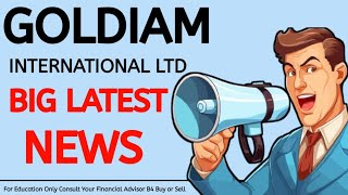 GOLDIAM INTERNATIONAL SHARE LATEST NEWS goldiaminternational goldiam kalyanjewellers pcjewellers [upl. by Halli491]