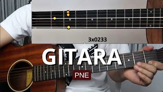 GITARA guitar tutorial Parokya ni Edgar plucking lead guitar chords [upl. by Gaw849]