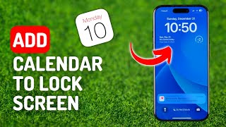 How to Add Calendar to iPhone Lock Screen [upl. by Acquah]