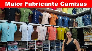 MAIOR FABRICANTE DE CAMISAS MASCULINA PREMIUM DA FEIRA DA SULANCA DE CARUARU PE [upl. by Ayekam]