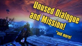 Borderlands 2  Unused Dialogue and Mission in Dragon Keep and more [upl. by Eisnil]