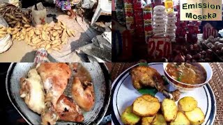 Découvrez le Marché PK de Brazzaville et recette de pilon et patates douces frits [upl. by Geanine975]