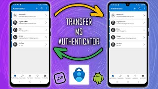 How to Transfer Microsoft Authenticator to a New Phone Android and iPhone  Easy Guide [upl. by Ahsiei489]