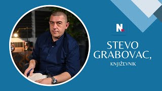 Stevo Grabovac u podcastu quotAktuelnoquot Ne zanima me politika želim samo da se bavim književnošću [upl. by Paten]