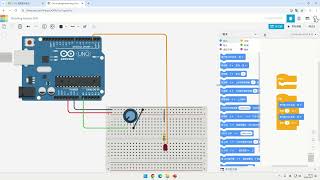 用TinkerCAD學Arduino06可變電阻說明 [upl. by Jemena621]