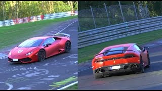 Supersportwagen auf der Nordschleife  Trackday Scuderia Hanseat 02 09 2015  Lamborghini [upl. by Halfdan719]