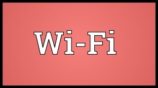 WiFi Meaning [upl. by Aiclid]