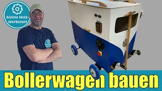 Bollerwagen Vatertagswagen 1Maiwagen selber bauen⎜ kleine holzwerkstatt [upl. by Oivat]