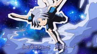 Inazuma ElevenSuper Once Ending 3 sub español HD [upl. by Aerdnu]