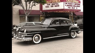 My 1947 Chrysler New Yorker Rolling Through The Show [upl. by Hyams]