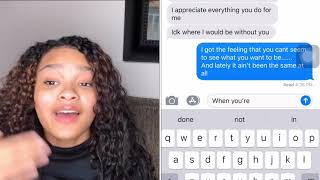 LYRIC PRANK ON MY BOYFRIEND GONE RIGHT [upl. by Earlene]