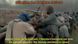 French National Anthem  La Marseillaise Lyrics Mireille Mathieu Paroles France English Translation [upl. by Erodroeht]