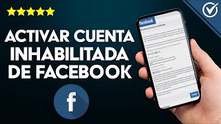 Recuperar Cuenta de Facebook Inhabilitada o Bloqueada  SOLUCIÓN [upl. by Ahsiekrats]