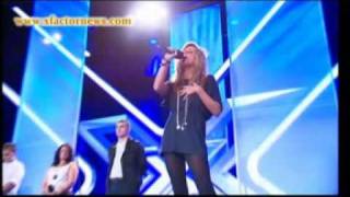 Diana Vickers X Factor Finalist  Chasing Cars [upl. by Seton]