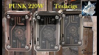 PUNK 220W par Teslacigs  Revue Fr [upl. by Ase]