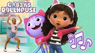 Its a Freeze Dance Party 🪩🥳 Gabbys DanceAlong Game for Kids  GABBYS DOLLHOUSE [upl. by Ettelohcin]