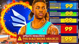 Ja Morant Build Dominates The Park On NBA 2k23  Ft HoodieShawnn amp Melly [upl. by Cj571]