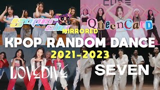 MIRRORED KPOP RANDOM DANCE  POPULARICONIC  BEST SONGS OF 2021  2023 [upl. by Sarad]